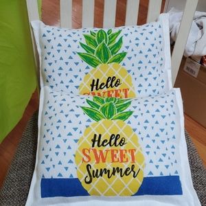 Handmade with Love By The Smith Sisters ♥️ Set of Two  Pillow and Pot holder